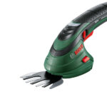 Bosch Akku-Gras- und Strauchschere Isio, 3,6V Li-Ion, 50 Min Laufzeit, inkl. Ladegerät & Hülle