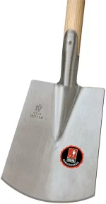 Bauspaten 280x180mm sandgestrahlt mit E-T-Stiel Gehärtet – Bild 3